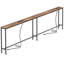 Table de canapé avec prises de courant et ports USB-C, console étroite avec rangement derrière le canapé, longue table de couloir d'entrée pour les petits espaces, salon-1086291987-1086291991-1086292079