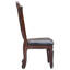 Chaise d'appoint avec garniture cloutée (ensemble de 2)-826141044