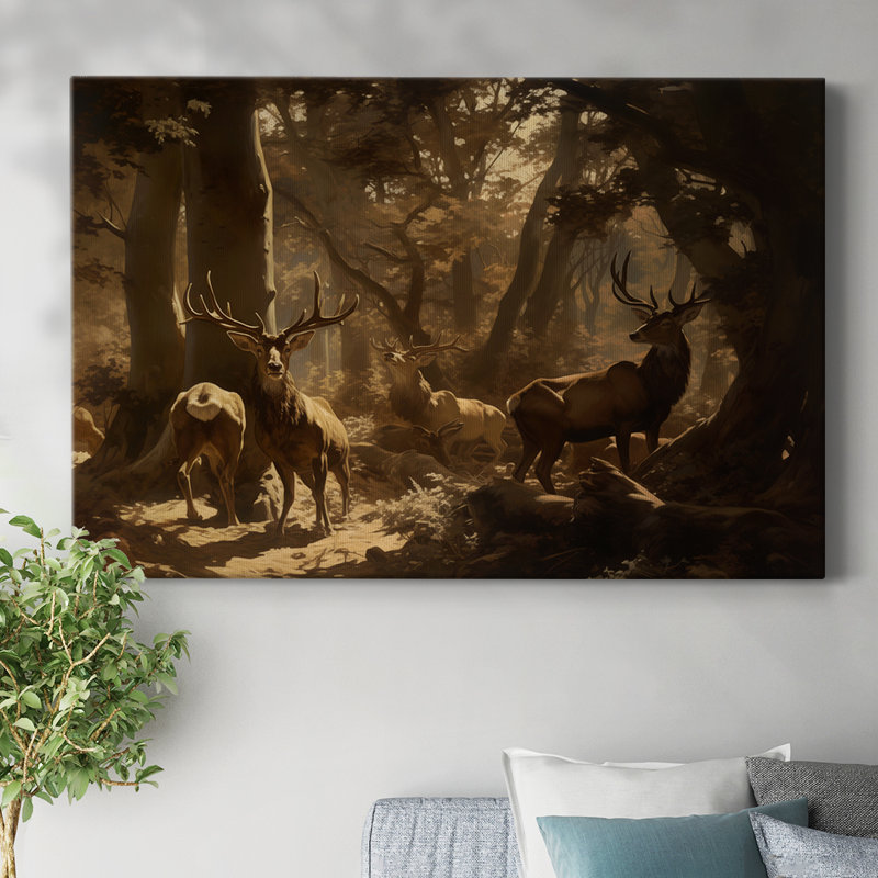 Animaux, série paysage CCXXC, H 18 po x l 27 po