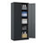Heavy-Duty Metal Storage Cabinet with Locking System, Adjustable Shelves, Anti-Tipping Design, Ideal for Multiple Spaces