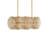 Whirlwind 10 Light Rectangular Chandelier-135977483
