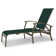 Askar Outdoor Rust-Resistant Metal Chaise Lounge