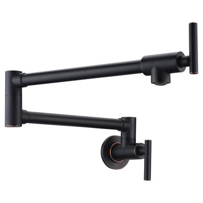 Robinet remplisseur mural ANZZI Braccia Series 24 "avec accessoires