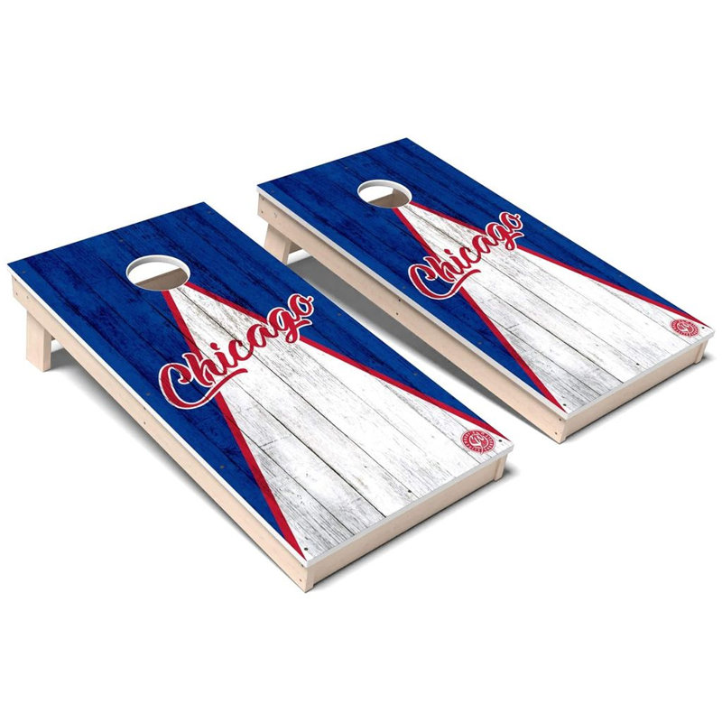 Ensemble de planche de jeu de baseball toutes saisons Chicago, Ajouter des lumières DEL