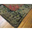 Antique American Usa Floral Medallion Wool Hand Knotted Pile 1880s Rug