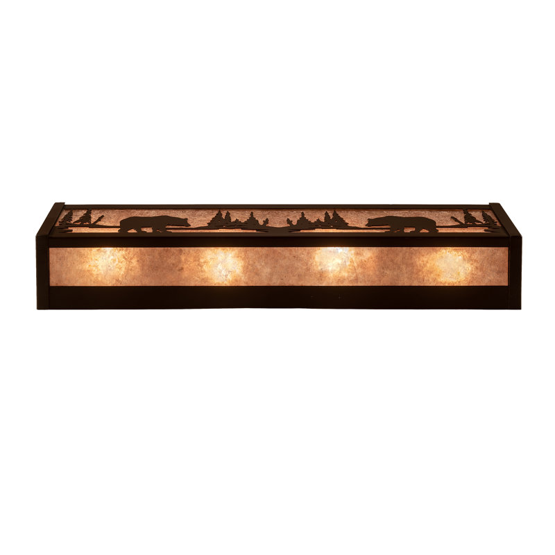 4 - Light Vanity Light, Oil Rubbed Bronze