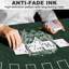 Tapis de poker 47 po x 24 po, plateau de poker Texas Hold'em portable avec cylindre de rangement-107079642