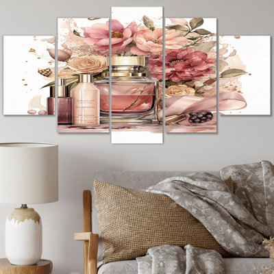 Latshaw - Toiletries Wall Decor - 5 Panels