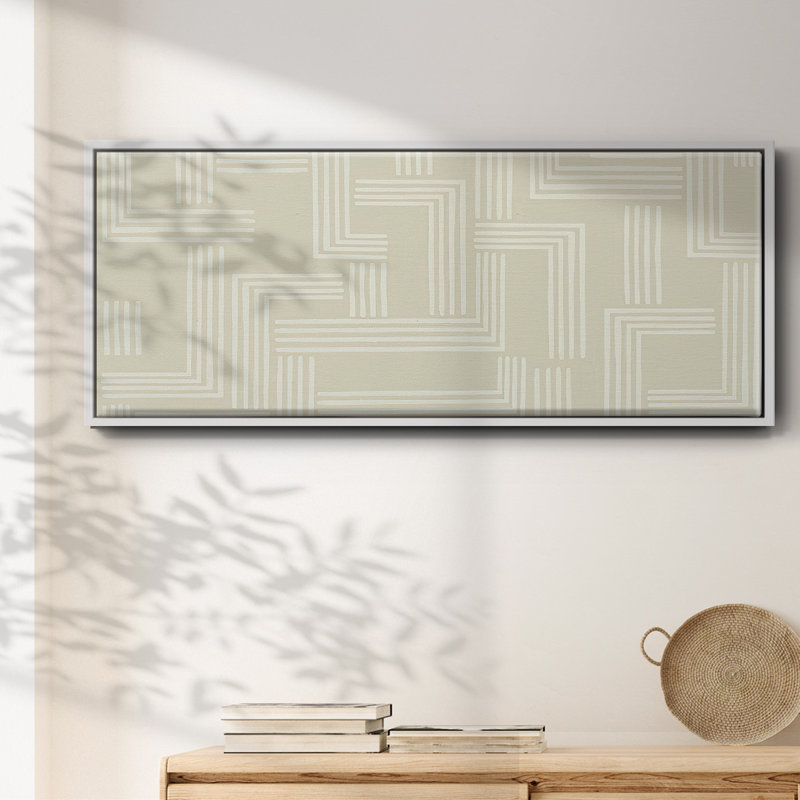Roll Crossing III- Framed Canvas