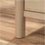 Bureau d'ordinateur, finition brune