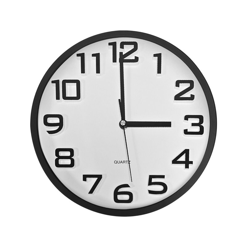 Nhieu Wall Clock, Black