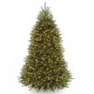 7.5' Pre-Lit Fir Christmas Tree