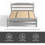 Lattes de support de lit simple pour lit de sommier en bois, panneau de support sous le matelas, pour lits simples