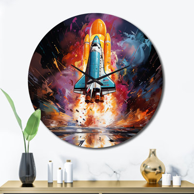 Daleena Metal Wall Clock