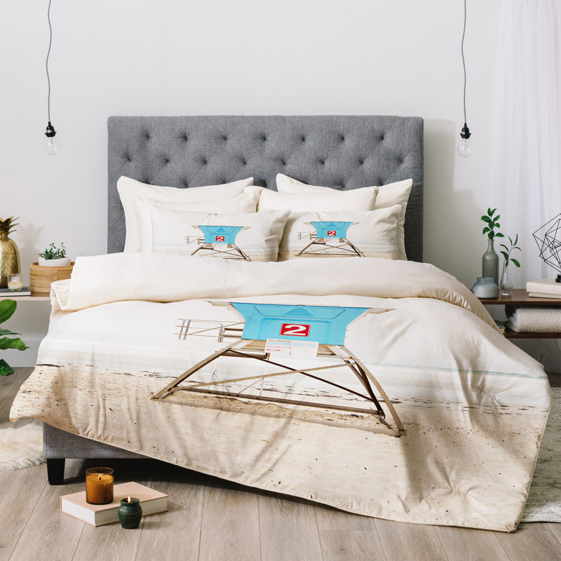 Coastal Polyester Comforter, King Comforter  