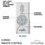 Ventilateur de plafond intérieur / extérieur simple 52 po à DEL-116509623-116509625