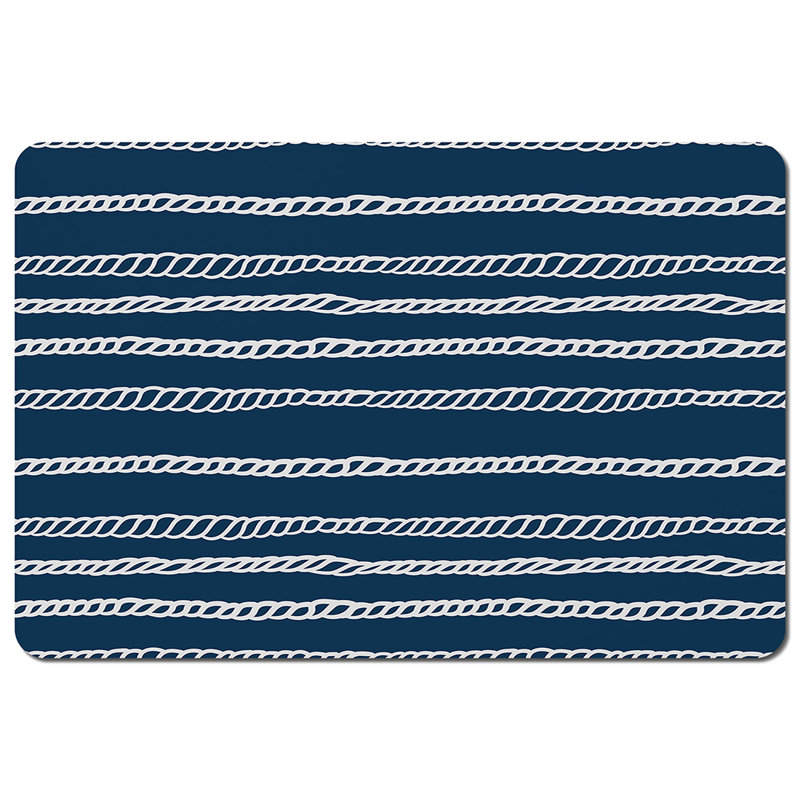 Anzavia Cork Geometric Rectangle Placemat