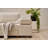 Stylish 3-Seat Sofa-Bed, Cream Chenille Fabric, 91.7 x 32.7 x 36.6 inches | Sturdy Timber Frame, 7-inch Plastic Legs, Comfortable 12.0 cm Foam Seat | Perfect for Living Room, Guest Room, and Versatile Use