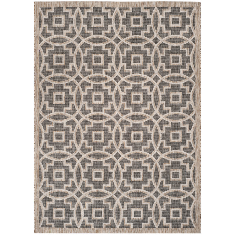 Tapis noir/espace naturel Herefordshire, Rectangle 8 pi x 11 pi
