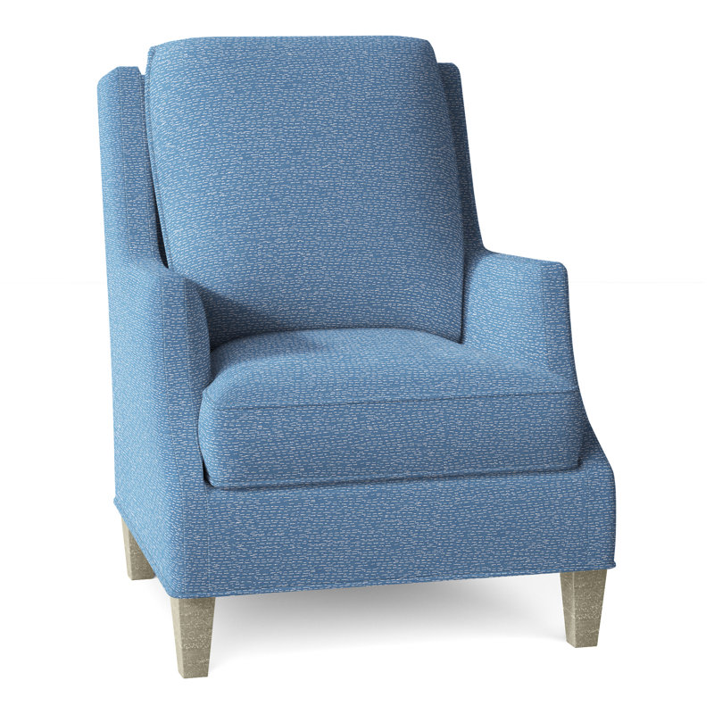 Fauteuil l 31,5 po Savannah, Amande chamois, Perigold Arigato Morning Glory
