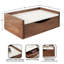 Benning Poplar Floating Shelf with Drawer-94320016