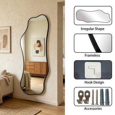 Miroir pleine grandeur 65,7 "x 24"