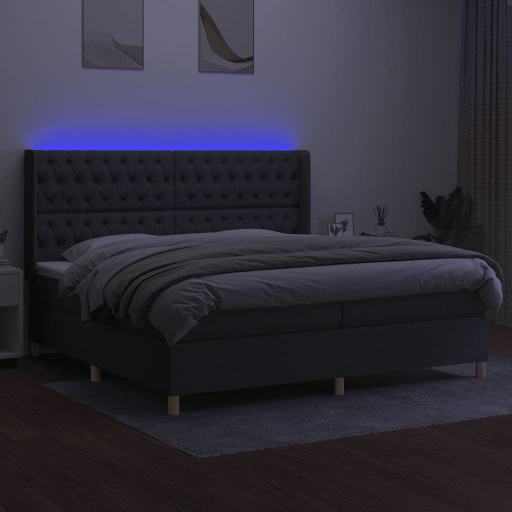 Boxspringbett Barnhard, 200 x 200 cm