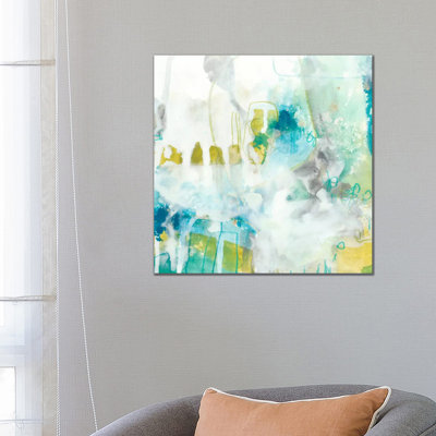 Aquatic Atmosphere IV 1 Piece Wrapped Canvas Painting