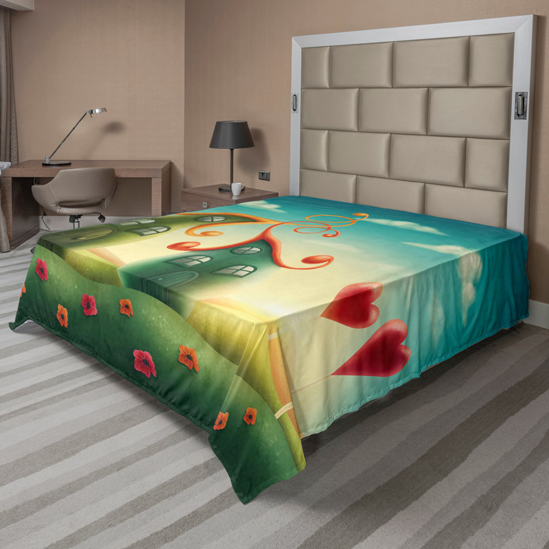 Drap plat Ambesonne, Drap plat de taille très grand