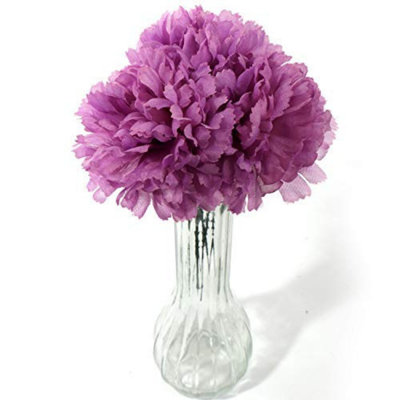Pot de fleurs en soie