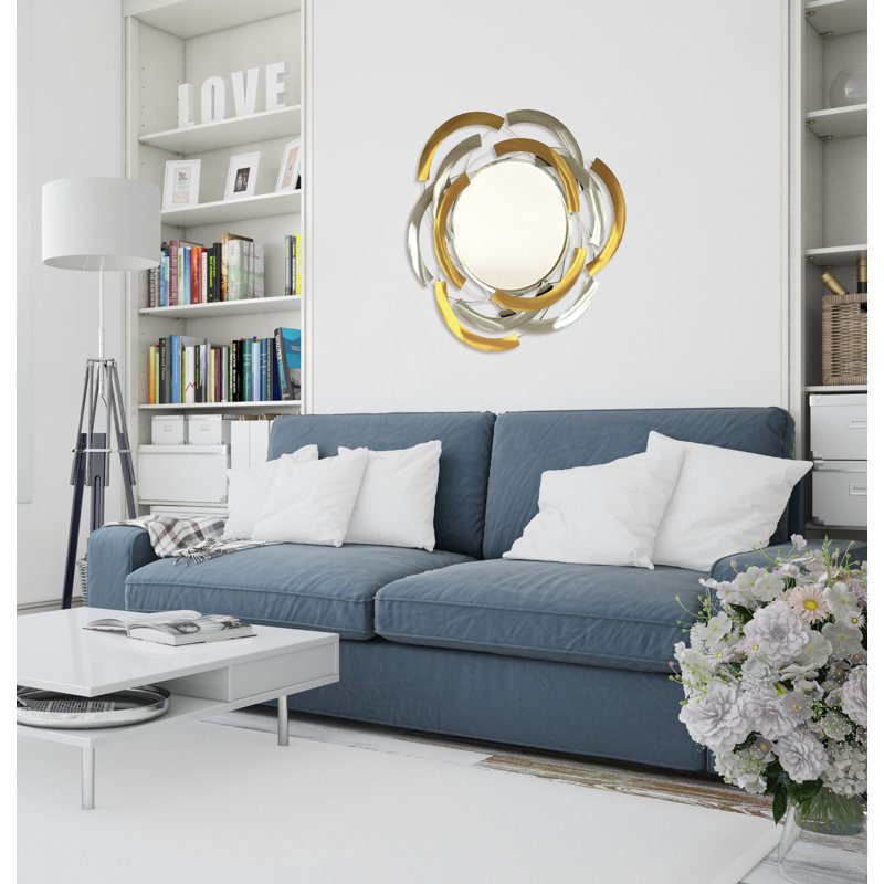 Sanne Metal Wall Mirror