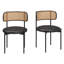 Faux Leather Upholstered Side Chair-1822454906