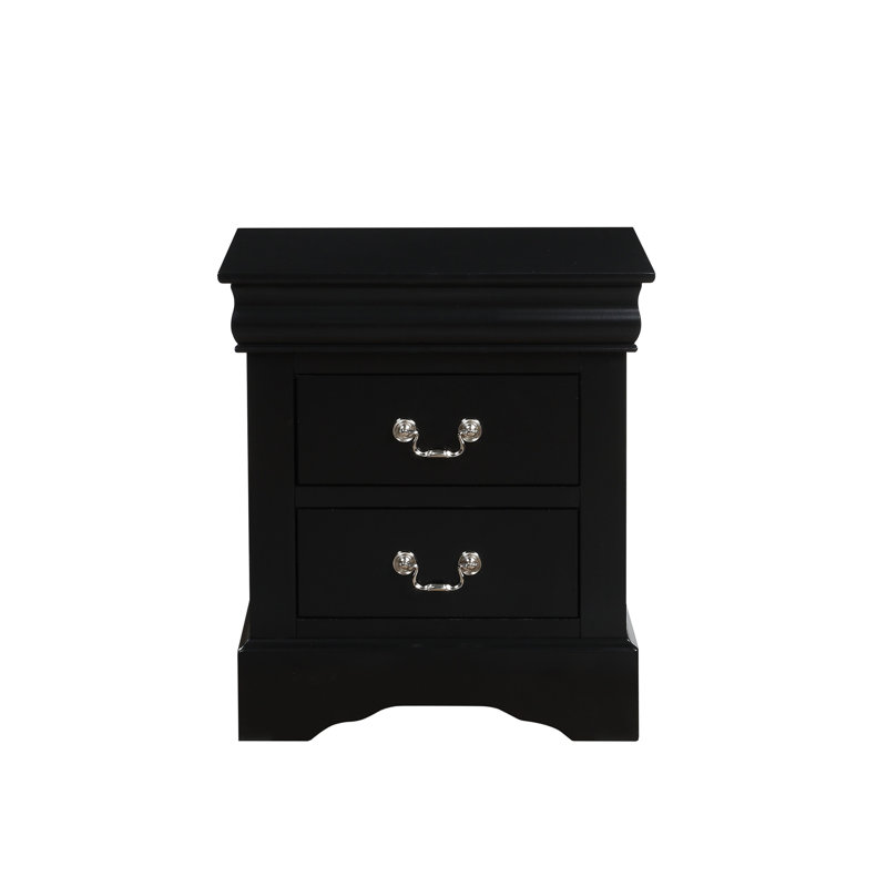 Table de chevet en bois de style Louis Philippe