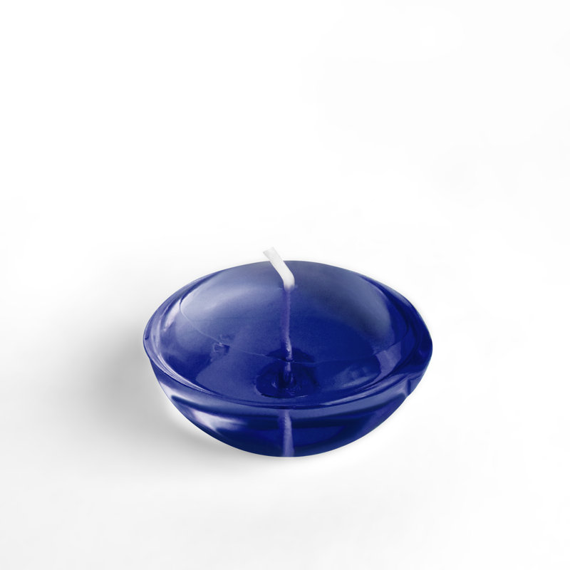 Bougie flottante non parfumée, 6, Bleu