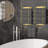 5.5 " 2 - Bar Wall Towel Rack-86627812