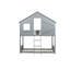 Clancey Adventure Bunk Bed House - Grey-90118730