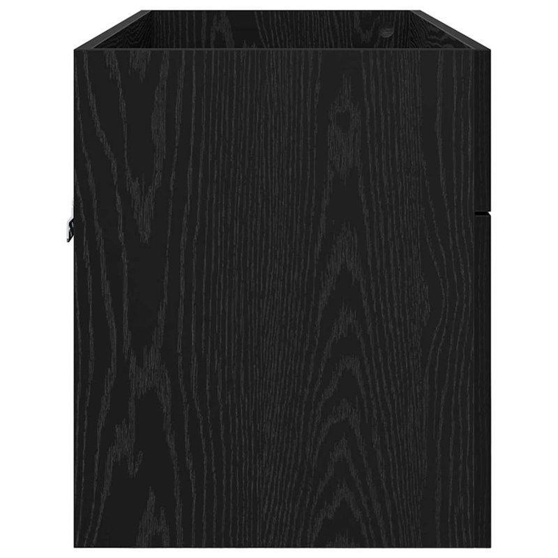 100cm Bathroom Vanity Base Only, Black Oak