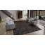 Brown Nu Vibrant Modern Tibetan Wool Silk Blend Rug - 10' x 14'4"
