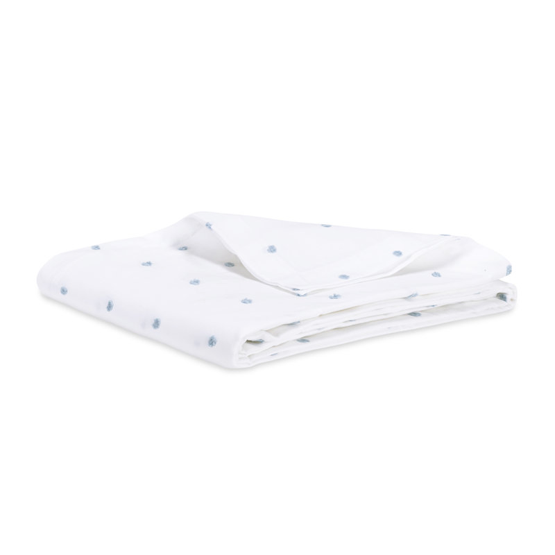 Grass Island Queen Coverlet, King, Sky Blue