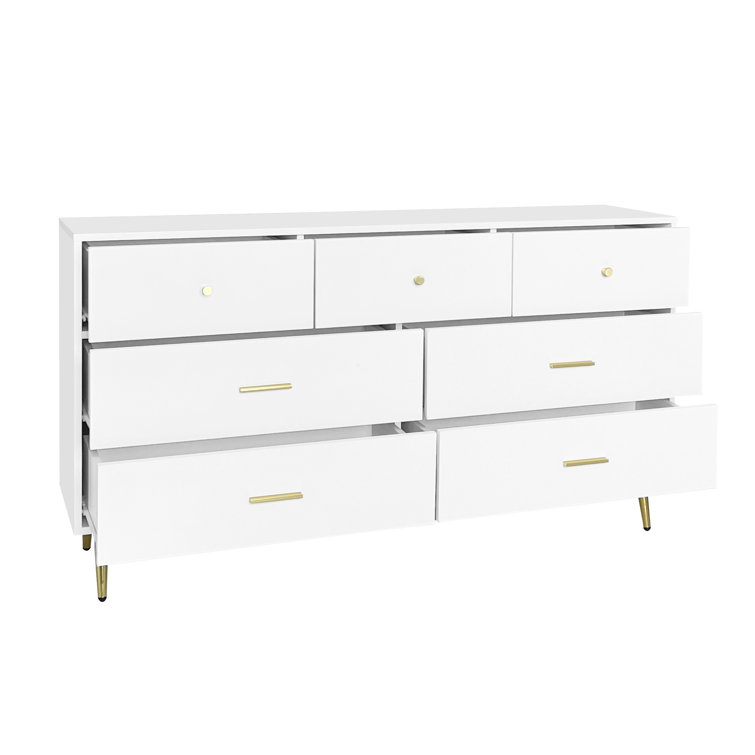 Mercer41 Hutridge 7 - Drawer Dresser | Wayfair