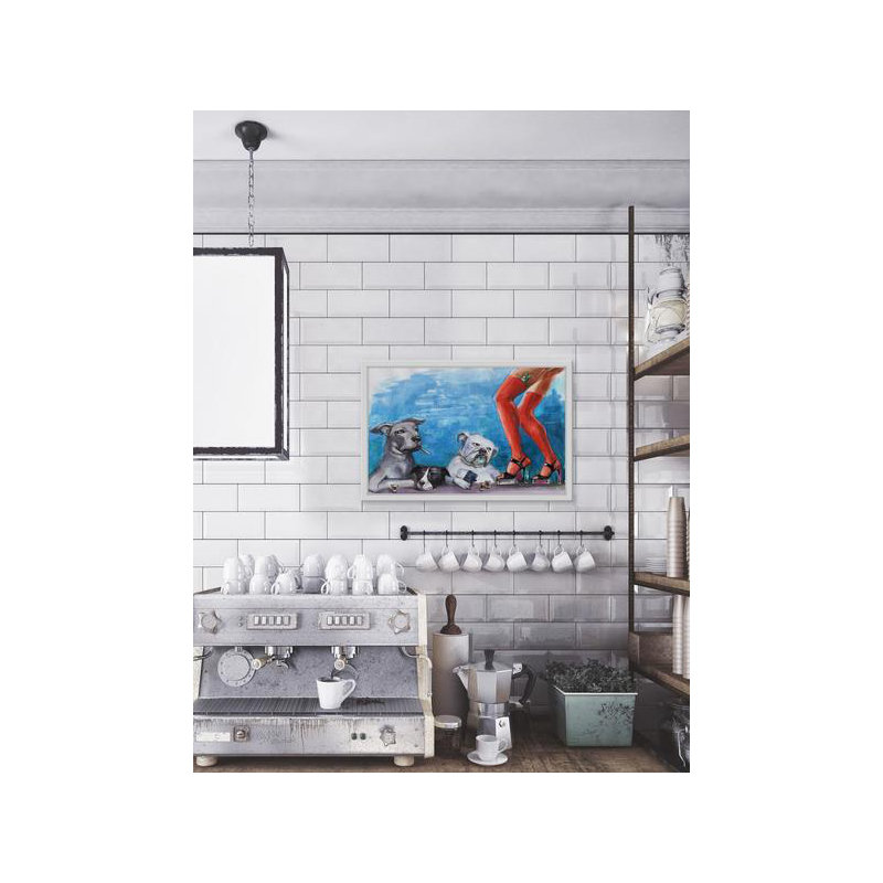 Eyre Tarney - Single Picture Frame Painting, 41cm H x 61cm W x 3.8cm D