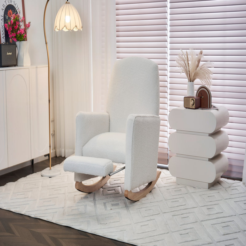 Accent Chairs, Ivory Teddy