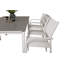 Faiyaz 6 - Person Patio Dining Set Extendable Rectangular Table