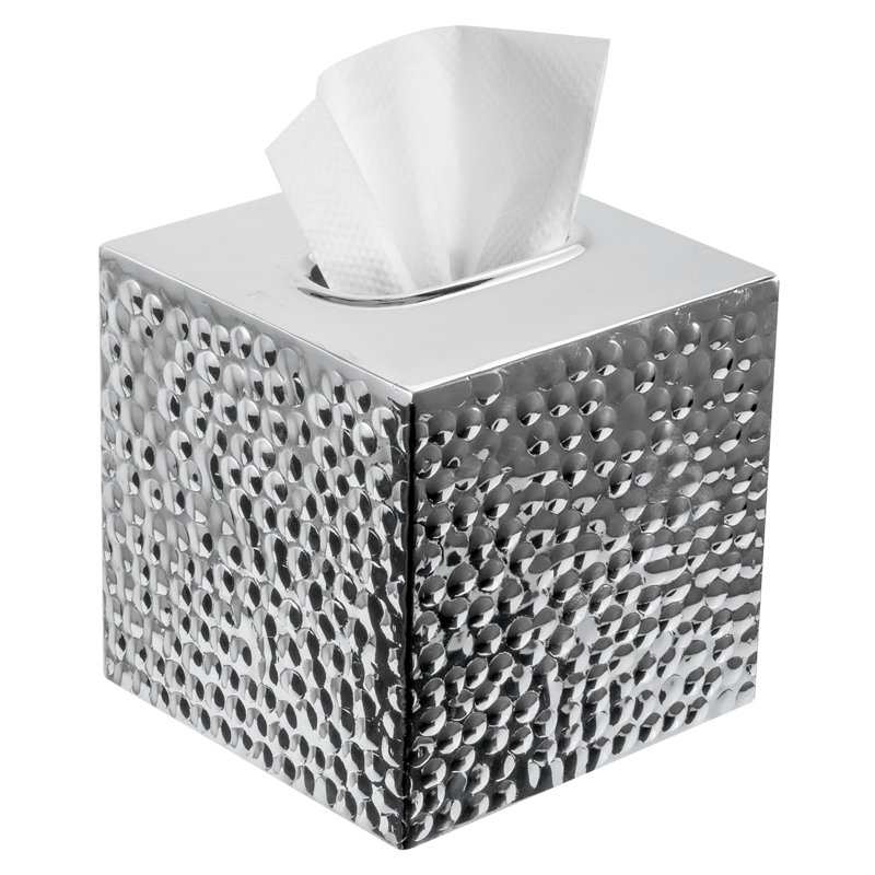 Couvre-boîte de papier hygiénique carré pour salle de bain