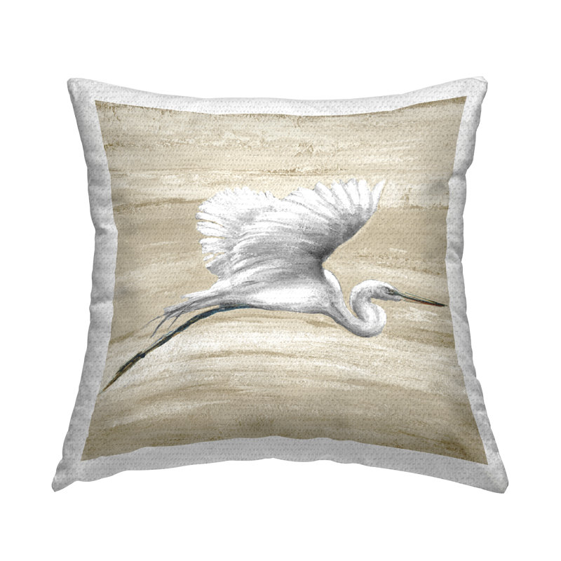 Coussin extérieur Flying Heron