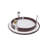 4'' Oil-Rubbed Bronze Shower Recessed Trim