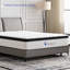 Matelas hybride pleine grandeur de 12 pouces avec mousse à mémoire de forme et ressorts ensachés individuellement - Soulagement de la pression et alignement de la colonne vertébrale, support de bord amélioré et isolement du mouvement, emballage comprimé-683802461