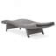 Ensemble de 2 chaises longues en osier
