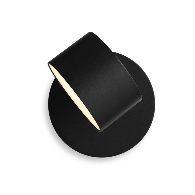 Verge 1 - Light Sconce, Black