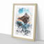 Kirkjufell Mountain in Iceland - Picture Frame Painting Print-56741255-56741254